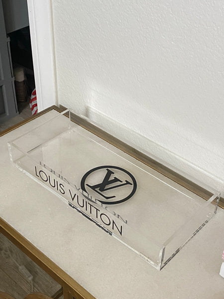Large acrylic tray